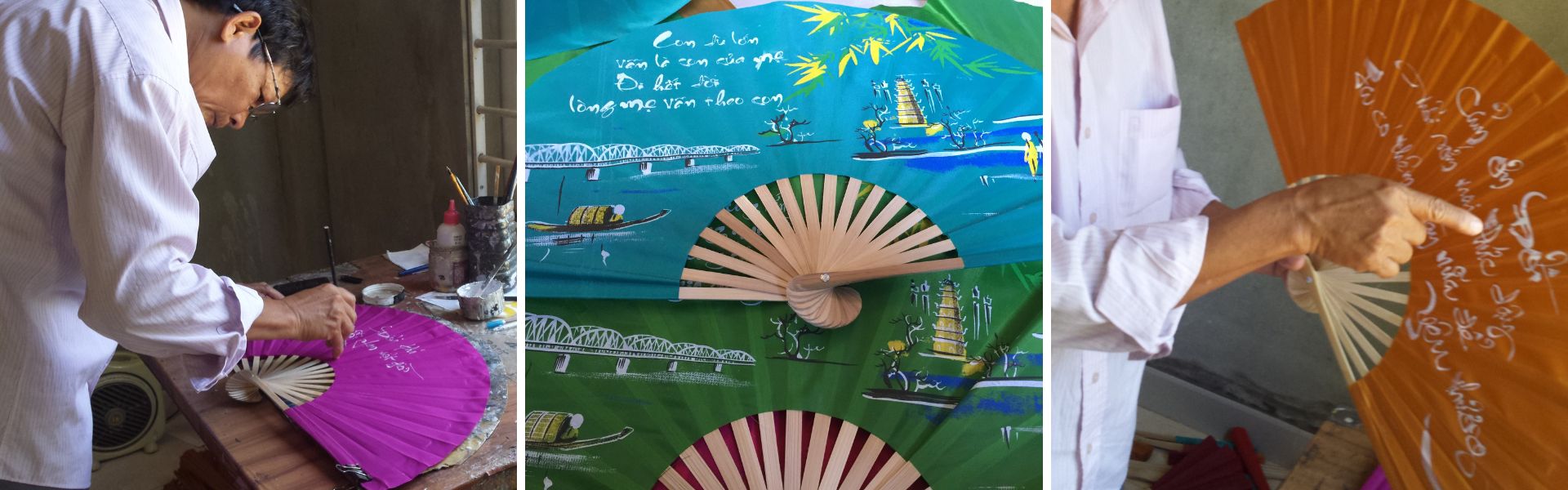 Fächer basteln (Fan Crafting)