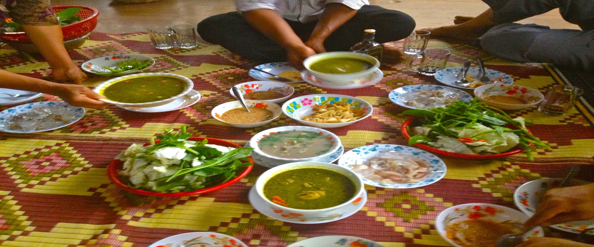 Essen und Trinken in Kambodscha