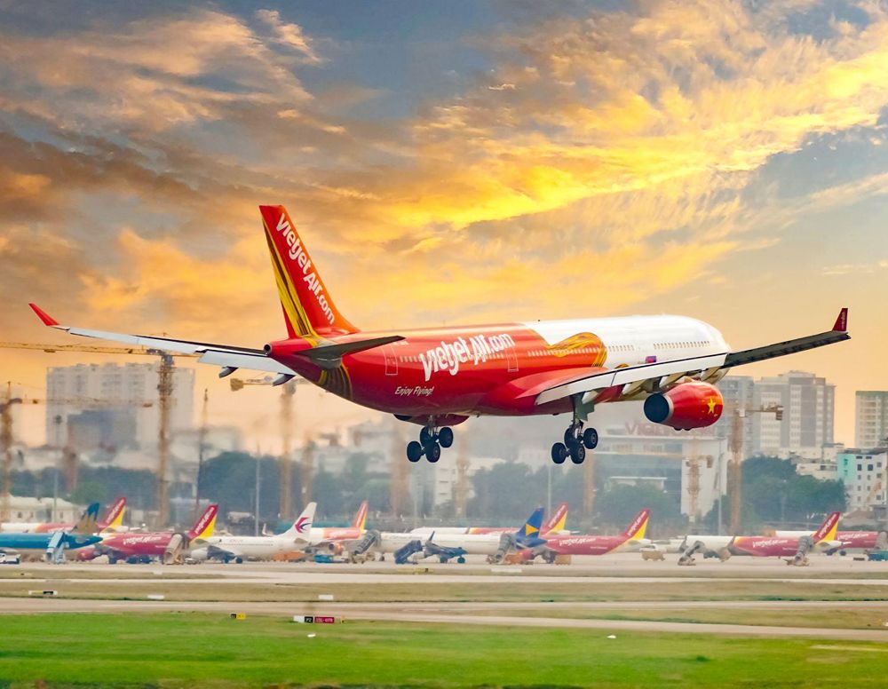 Vietjet Air- vietnamesische Inlandsfluggesellschaft