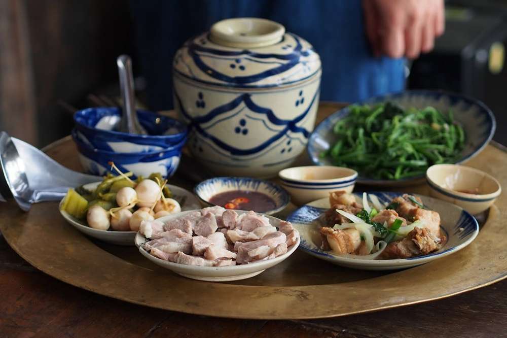 Hausgemachte vietnamesische Gerichte im Đào Liễu