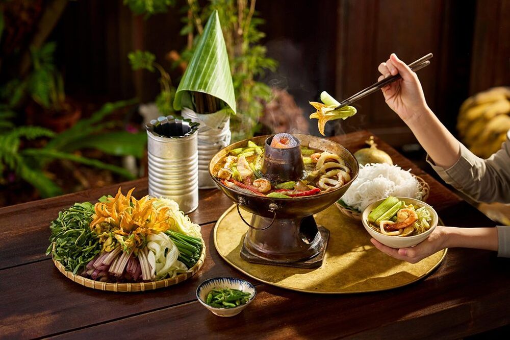 Leckerer Hotpot im Cơm Cẩm Thị in Ho-Chi-Minh-Stadt