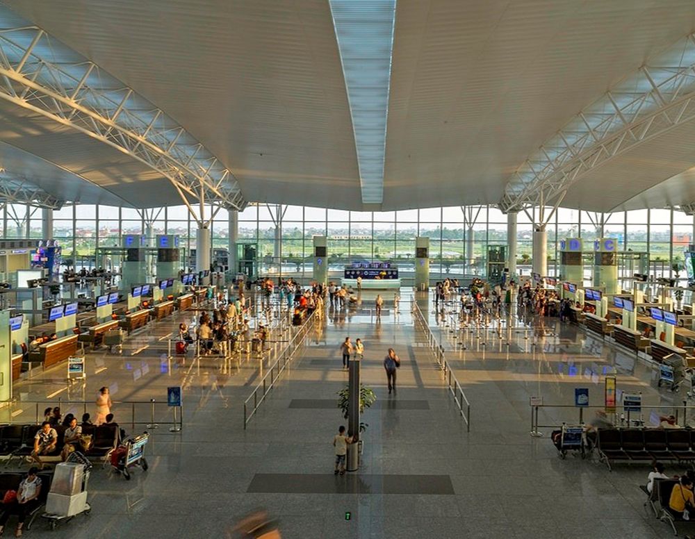 Flughafen Nội Bài in Hanoi, Vietnam