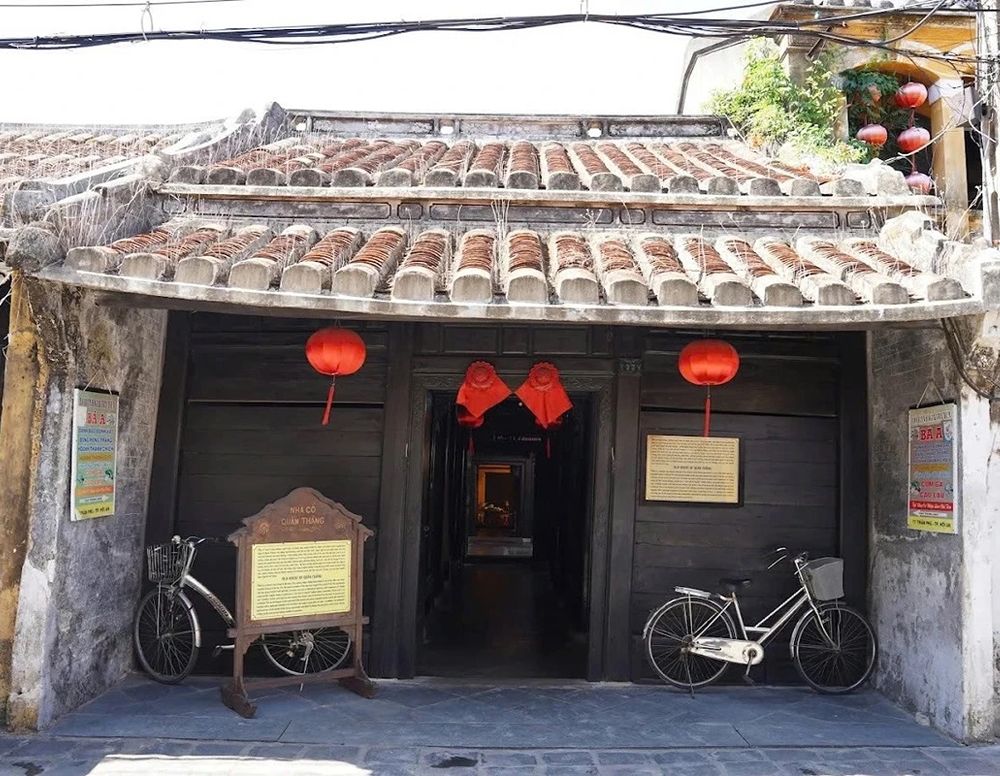Quang-Thang-Haus mit traditioneller Architektur in der Altstadt von Hoi An