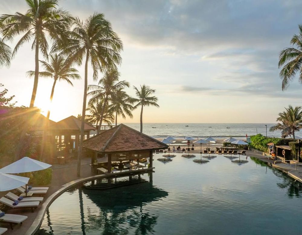 Resort am Strand von Mui Ne