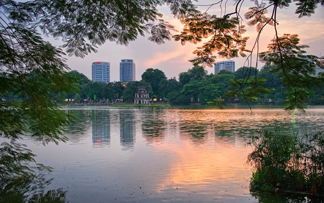 Hanoi: Sehenswürdigkeiten und Aktivitäten - See des zurückgegebene Schwertes