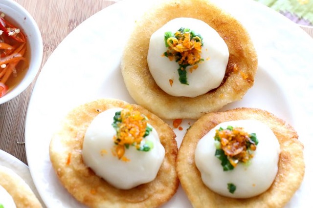 Gebratene Klebreis Knödel, Hue Gerichte