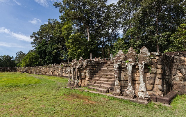Die Terrasse der Elefanten, Siem Reap Tempel