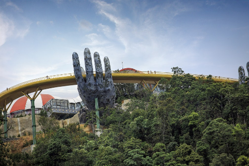 Goldene Brücke in Da Nang -5