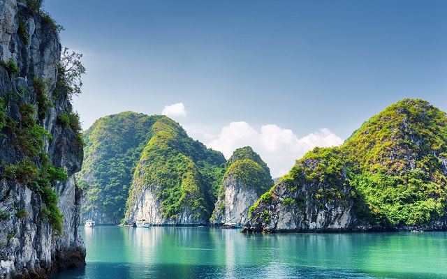 Halong Bucht Vietnam Reisen