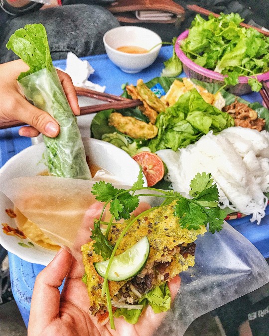 Banh Xeo - Essen und Trinken in Vietnam