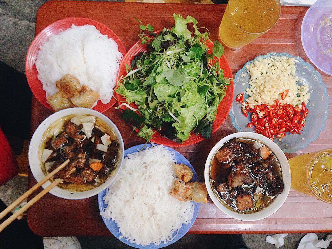 Bun Cha - Nudeln mit Fleisch