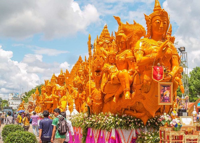 Kerzenfest Festivals in Thailand