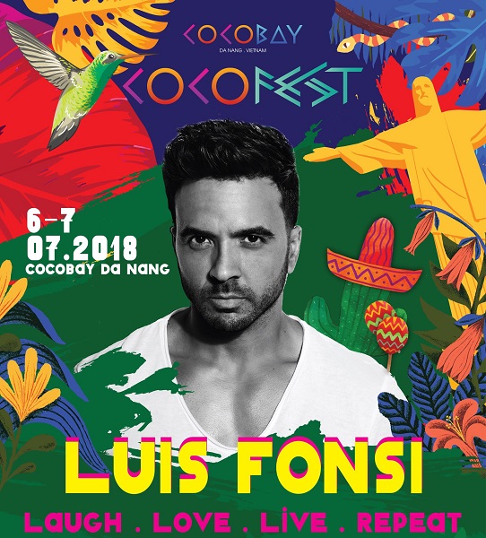Luis Fonsi Cocofest 2018 Da Nang