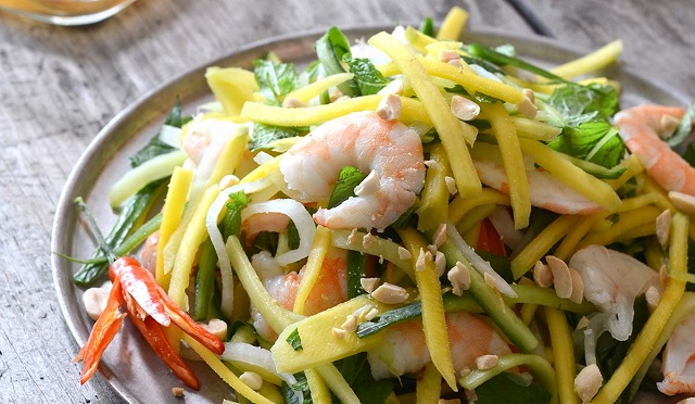 Mango Salat, Früchte Vietnam