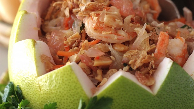 Pomelo Salat, Früchte Vietnam