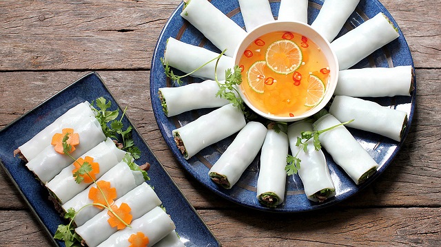 Vietnamesische Frühlingsrollen, Pho Cuon